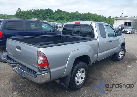 2014 Toyota Tacoma из США, поврежденный, VIN 5TFUX4EN7EX028692